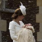 Kate et sa princesse Charlotte, un peu avant la cérémonie